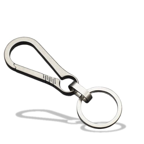 Porte-clés | Mousqueton titane | Sivalc Titane