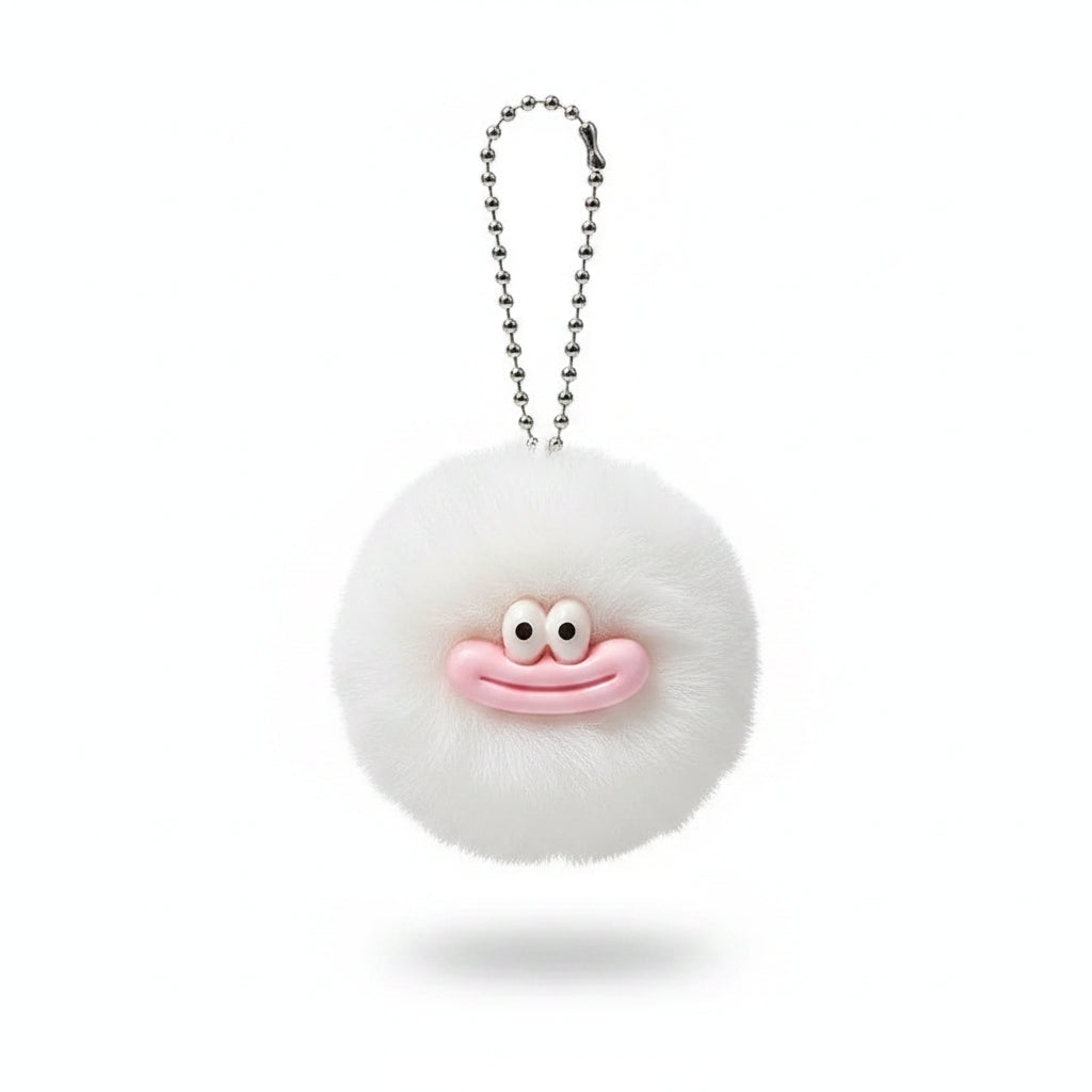 Porte-clés | Peluche | Sivalc Blanc