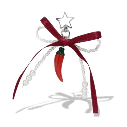 Porte-clés | Perles & rubans | Sivalc Piment