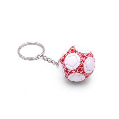 Porte-clÃ©s | Ballon de football Coupe du monde FIFA 1986 (Mexique) - Azteca (rouge) | Sivalc