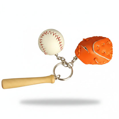 Porte-clés | Baseball | Sivalc orange