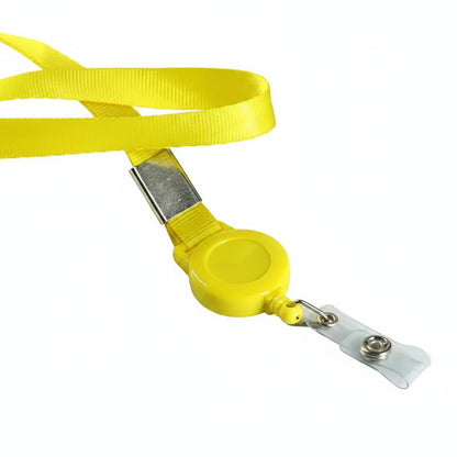 Porte-clés | Bobine rétractable & lanière | Sivalc yellow