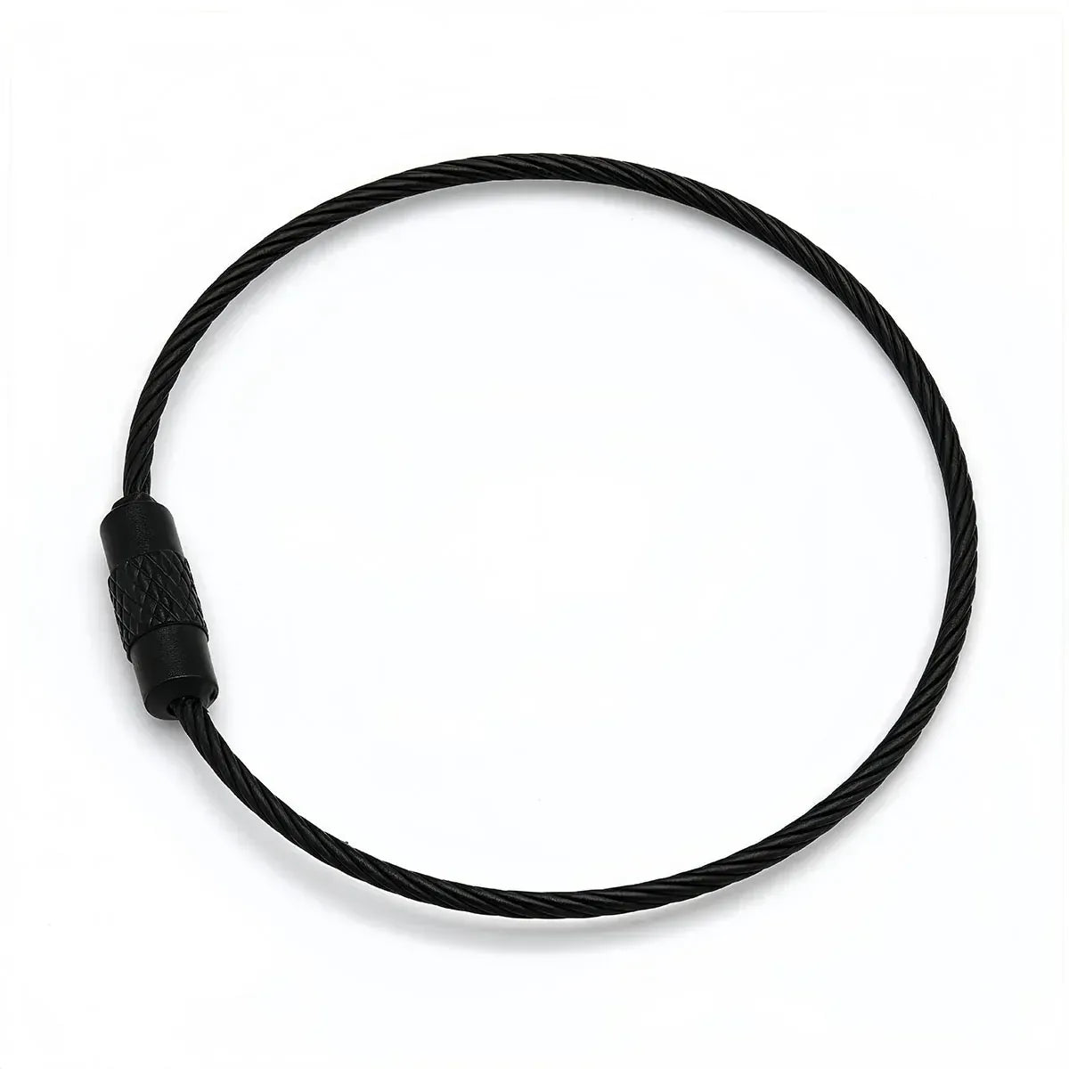 Porte-clés | Câble | Sivalc Black / 5pcs