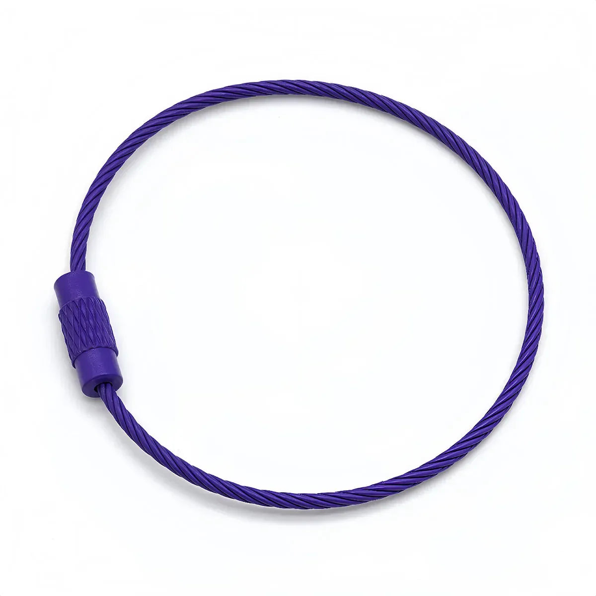 Porte-clés | Câble | Sivalc Dark Purple / 5pcs