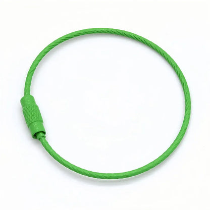 Porte-clés | Câble | Sivalc Green / 5pcs