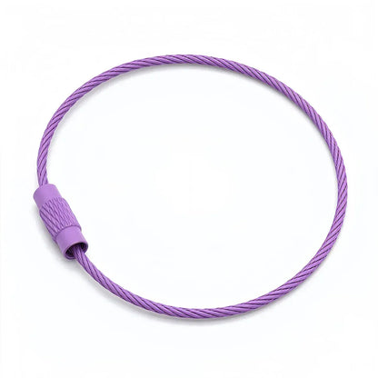 Porte-clés | Câble | Sivalc Light Purple / 5pcs