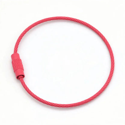 Porte-clés | Câble | Sivalc Rose Red / 5pcs