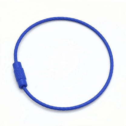 Porte-clés | Câble | Sivalc Royal Blue / 5pcs