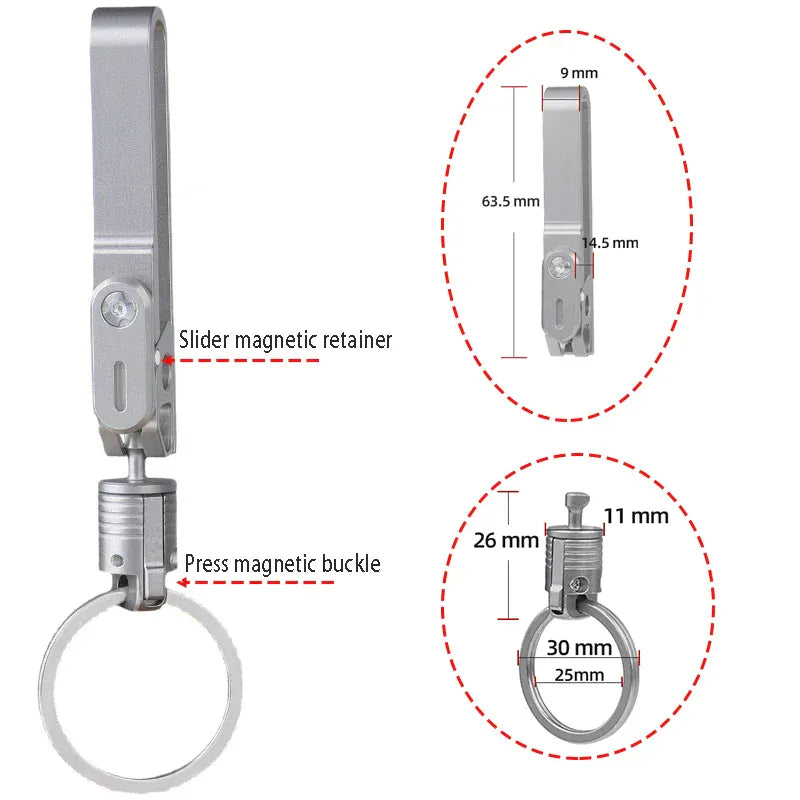 Porte-clés | Ceinture | Sivalc CXS-Magnetic Buckle