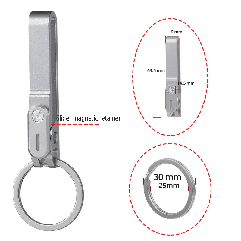 Porte-clés | Ceinture | Sivalc Titanium-CXS