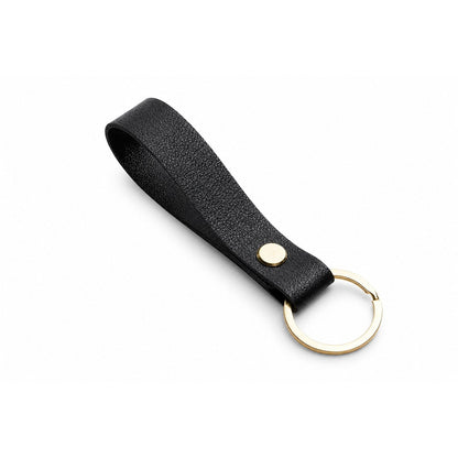 Porte-clés Cuir Élégant | Sivalc Noir