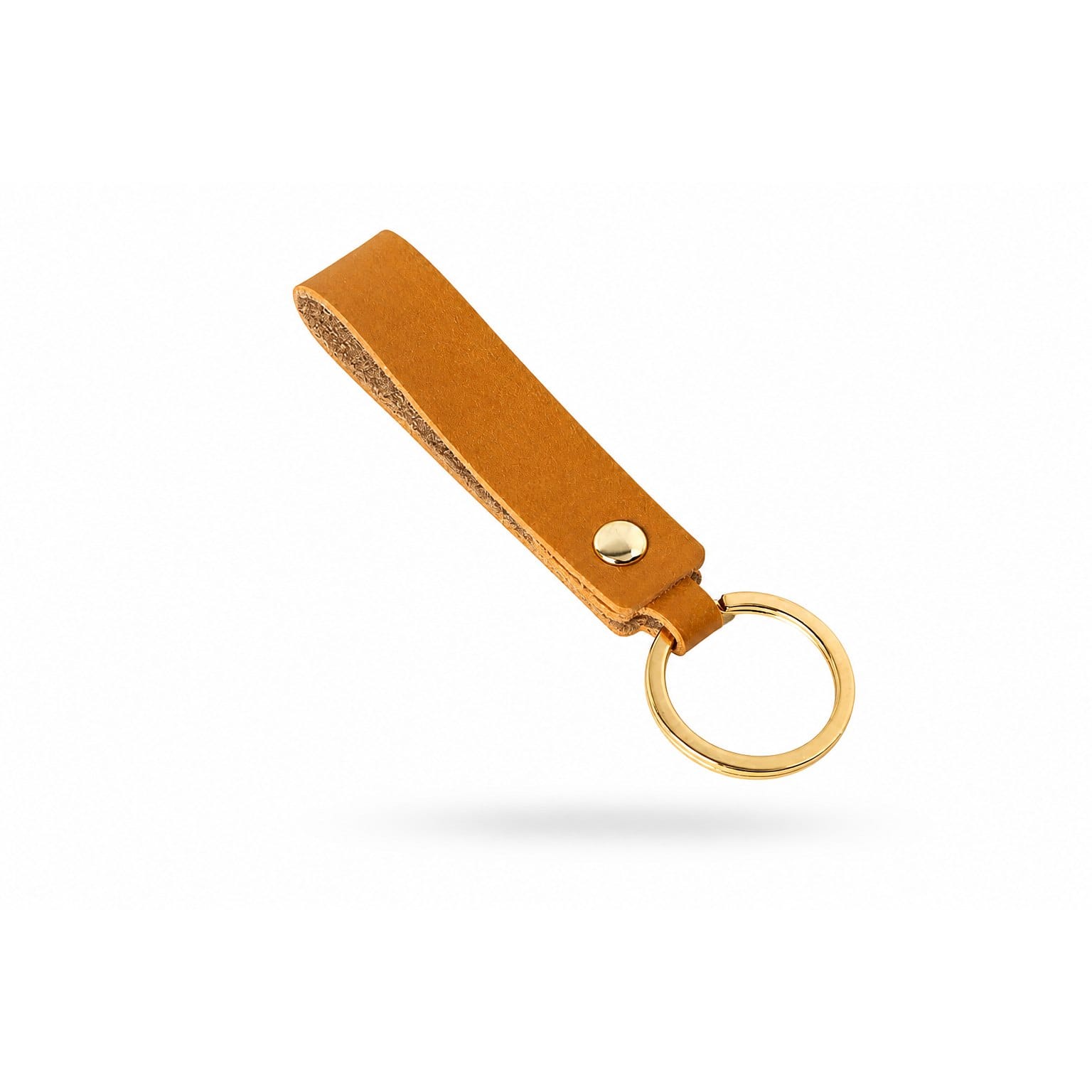 Porte-clés Cuir Élégant | Sivalc Orange foncé