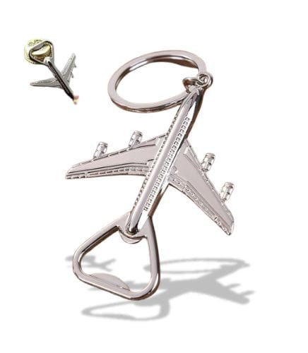 Porte-clés | Décapsuleur avion | Sivalc