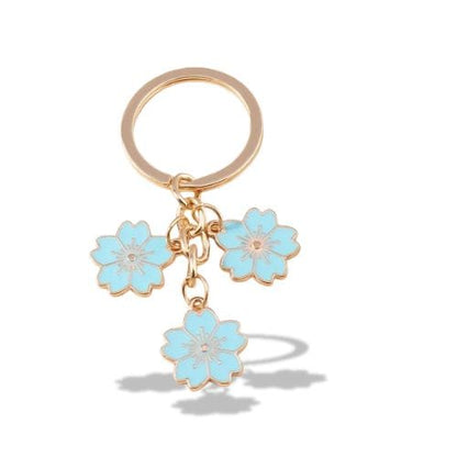 Porte-clés | Fleurs | Sivalc Bleu