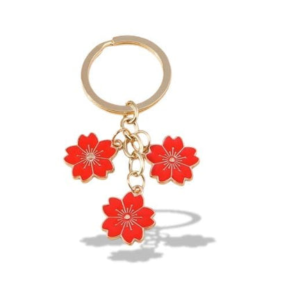 Porte-clés | Fleurs | Sivalc Rouge