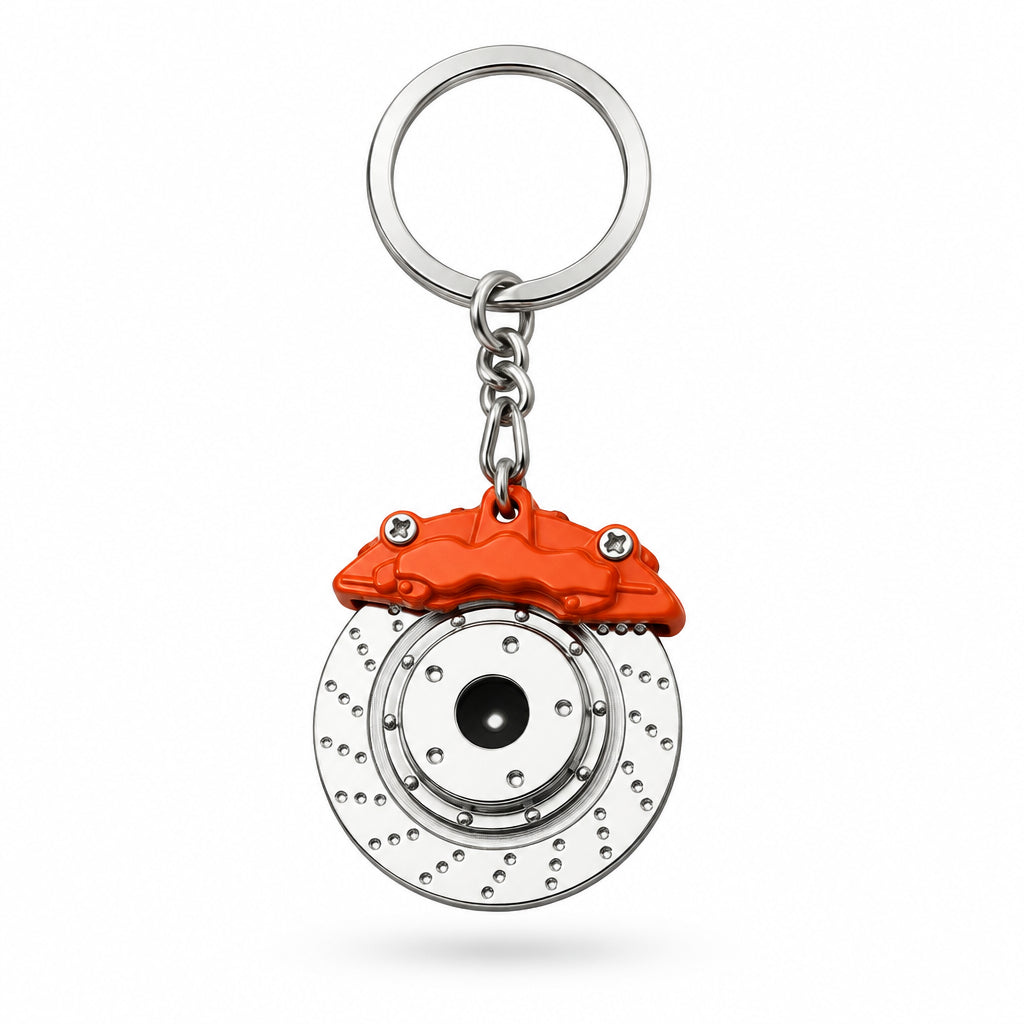 Porte-clés frein voiture : repère du trousseau – Sivalc Freins orange