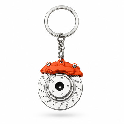 Porte-clés frein voiture : repère du trousseau – Sivalc Freins orange