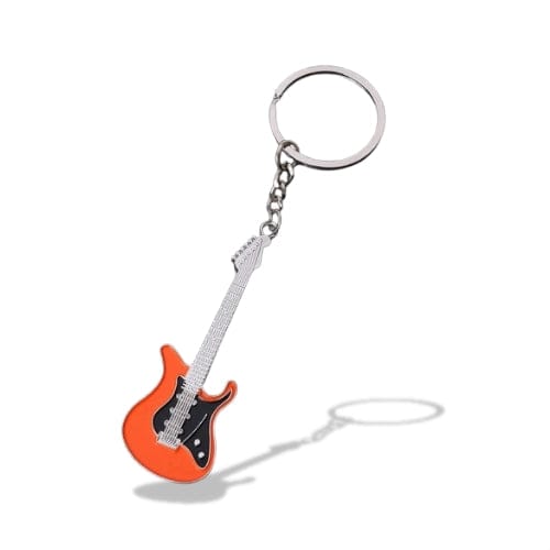 Porte-clés | Guitare électrique | Sivalc Orange