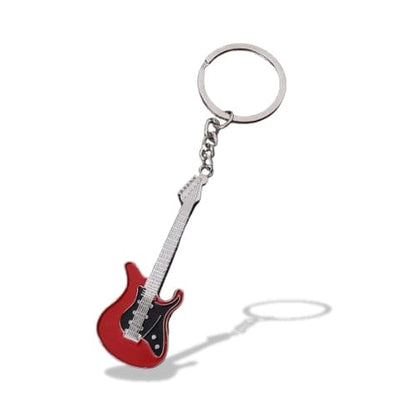 Porte-clés | Guitare électrique | Sivalc Rouge