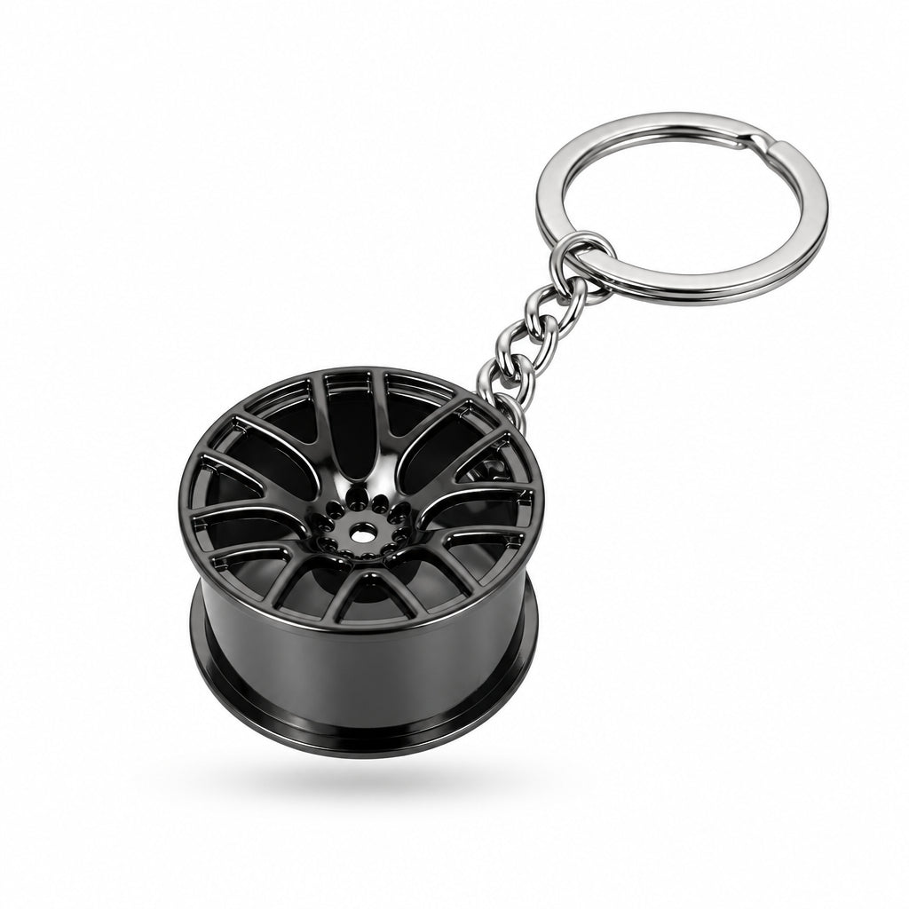 Porte-clés jante : accessoire auto compact – Sivalc 10
