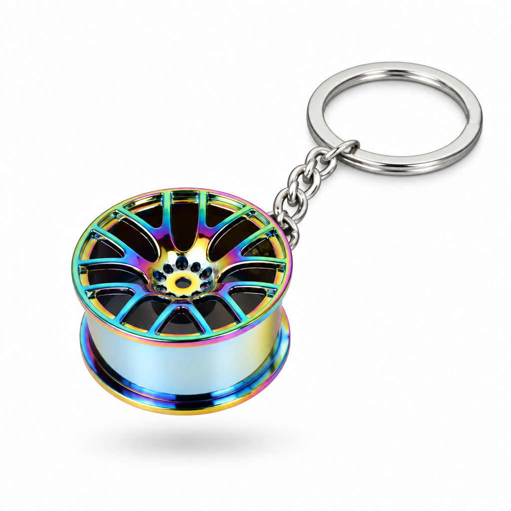 Porte-clés jante : accessoire auto compact – Sivalc 11