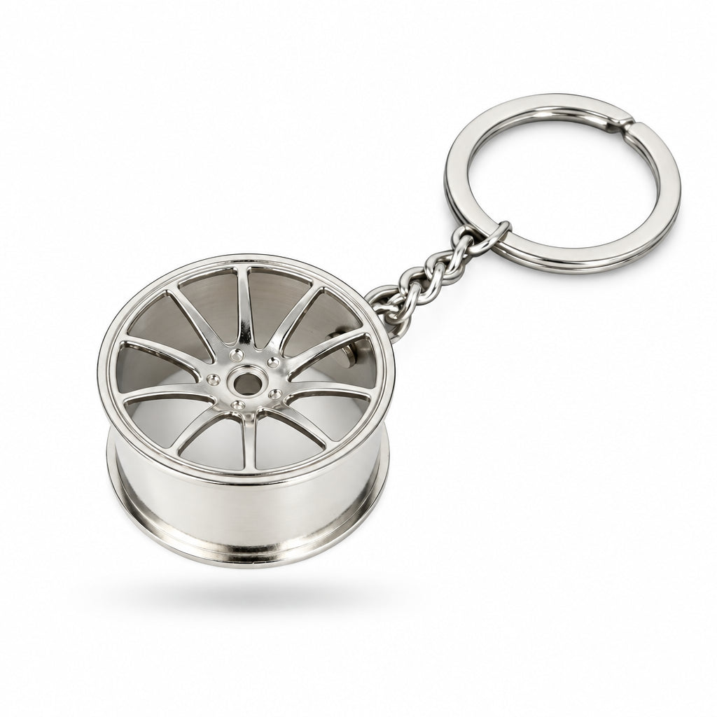 Porte-clés jante : accessoire auto compact – Sivalc 12