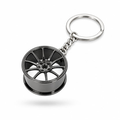 Porte-clés jante : accessoire auto compact – Sivalc 5