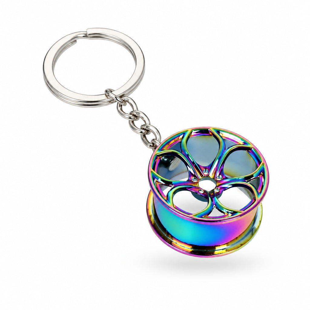 Porte-clés jante : accessoire auto compact – Sivalc 8