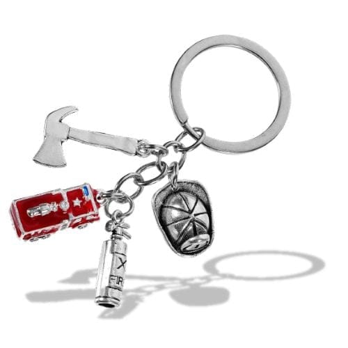 Porte-clés | Mini-objets pompier | Sivalc Métal