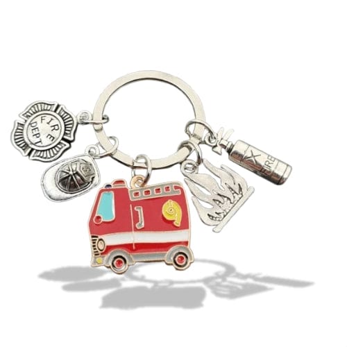 Porte-clés | Mini-objets pompier | Sivalc silver