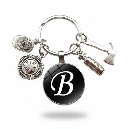 Porte-clés | Mini-objets pompier | Sivalc Silver -B