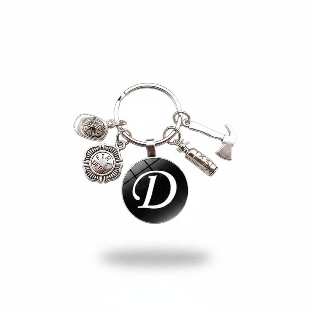 Porte-clés | Mini-objets pompier | Sivalc Silver -D