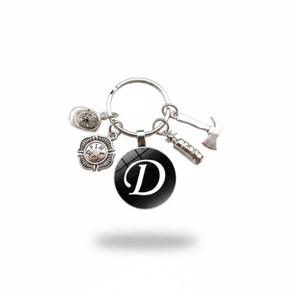 Porte-clés | Mini-objets pompier | Sivalc Silver -D