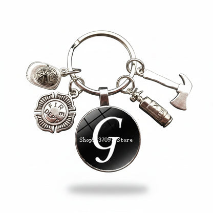 Porte-clés | Mini-objets pompier | Sivalc Silver -G