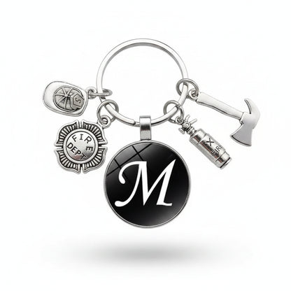 Porte-clés | Mini-objets pompier | Sivalc Silver -M