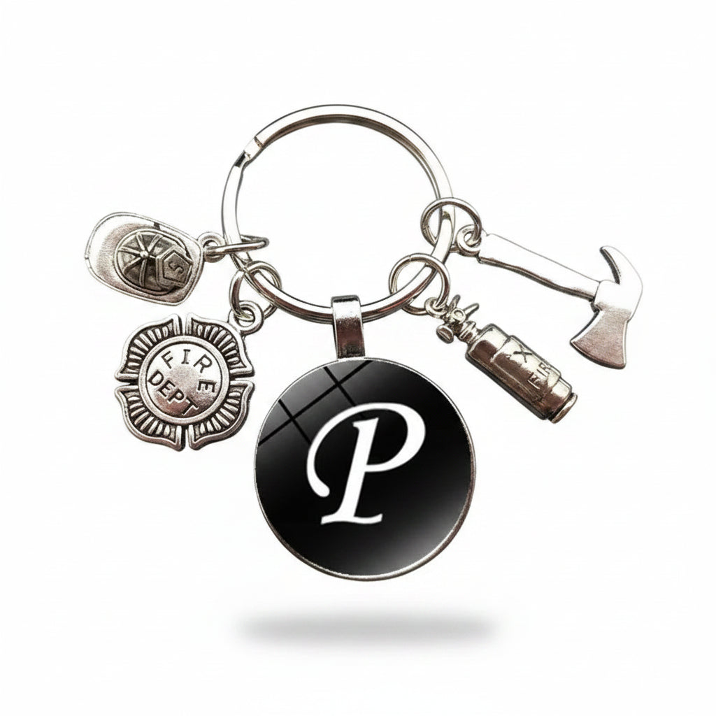 Porte-clés | Mini-objets pompier | Sivalc Silver -P