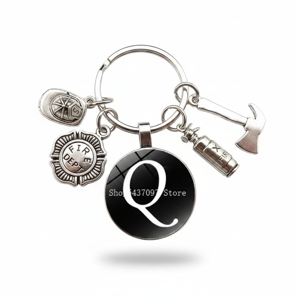 Porte-clés | Mini-objets pompier | Sivalc Silver -Q