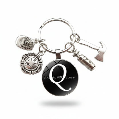 Porte-clés | Mini-objets pompier | Sivalc Silver -Q