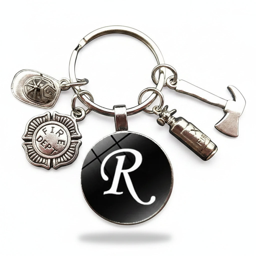 Porte-clés | Mini-objets pompier | Sivalc Silver -R