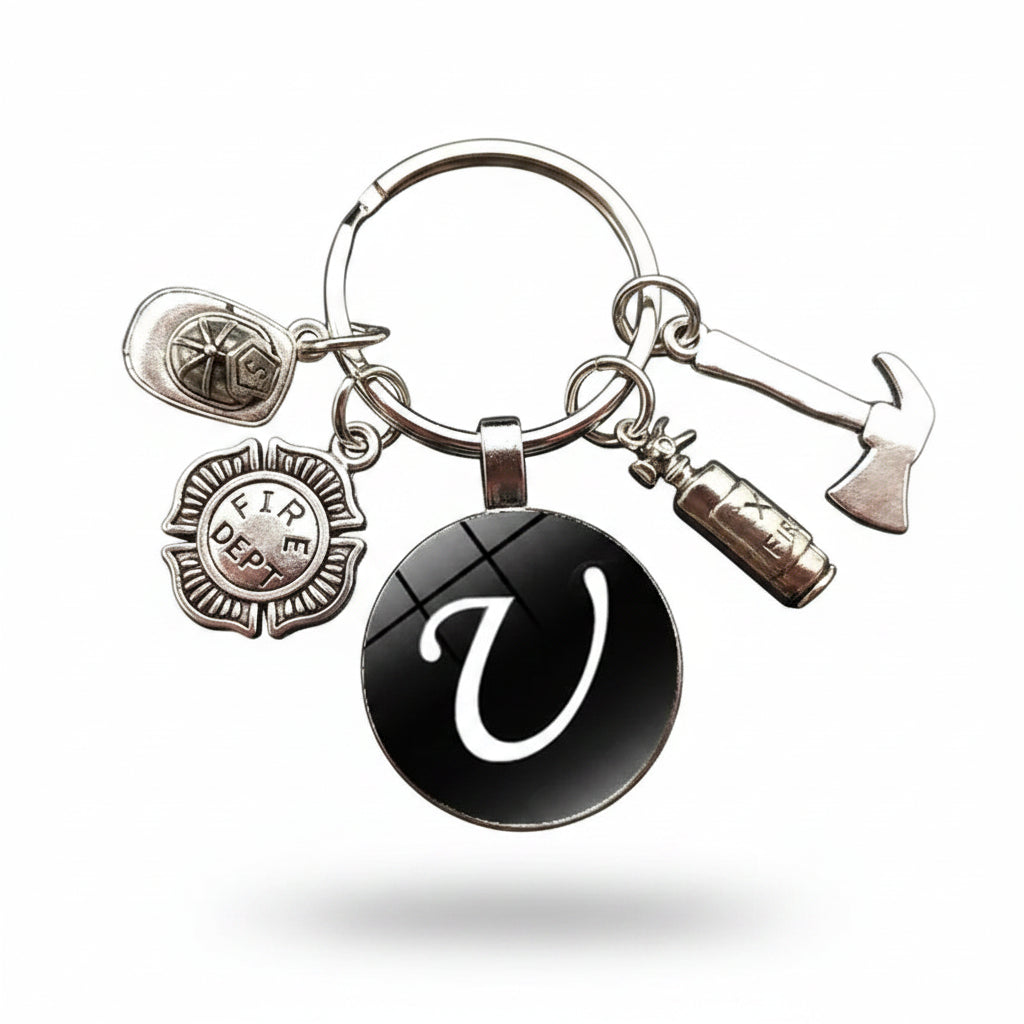 Porte-clés | Mini-objets pompier | Sivalc Silver -U