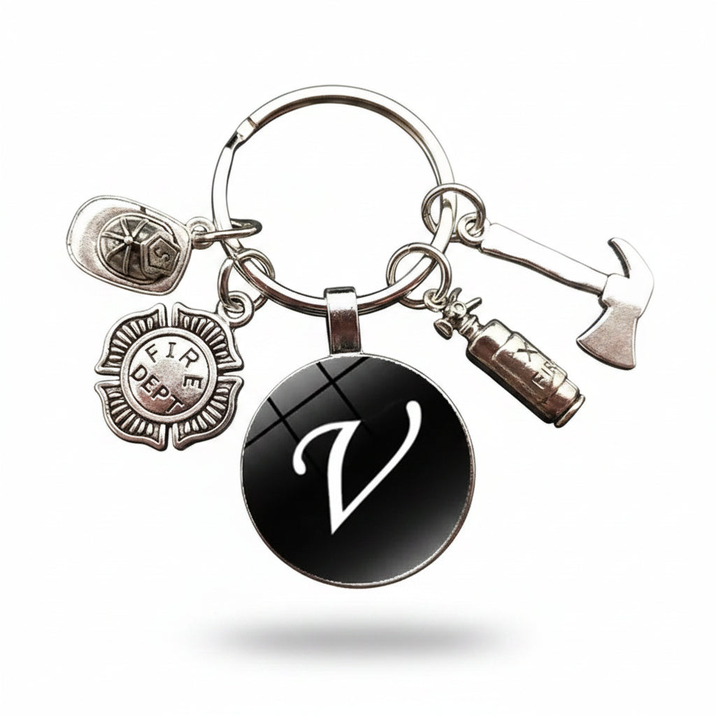 Porte-clés | Mini-objets pompier | Sivalc Silver -V