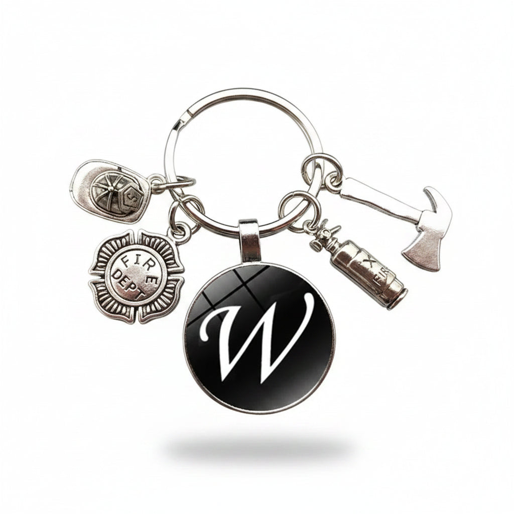 Porte-clés | Mini-objets pompier | Sivalc Silver -W