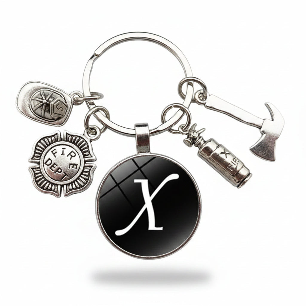 Porte-clés | Mini-objets pompier | Sivalc Silver -X