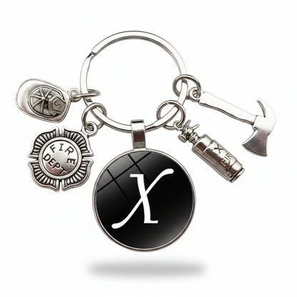 Porte-clés | Mini-objets pompier | Sivalc Silver -X