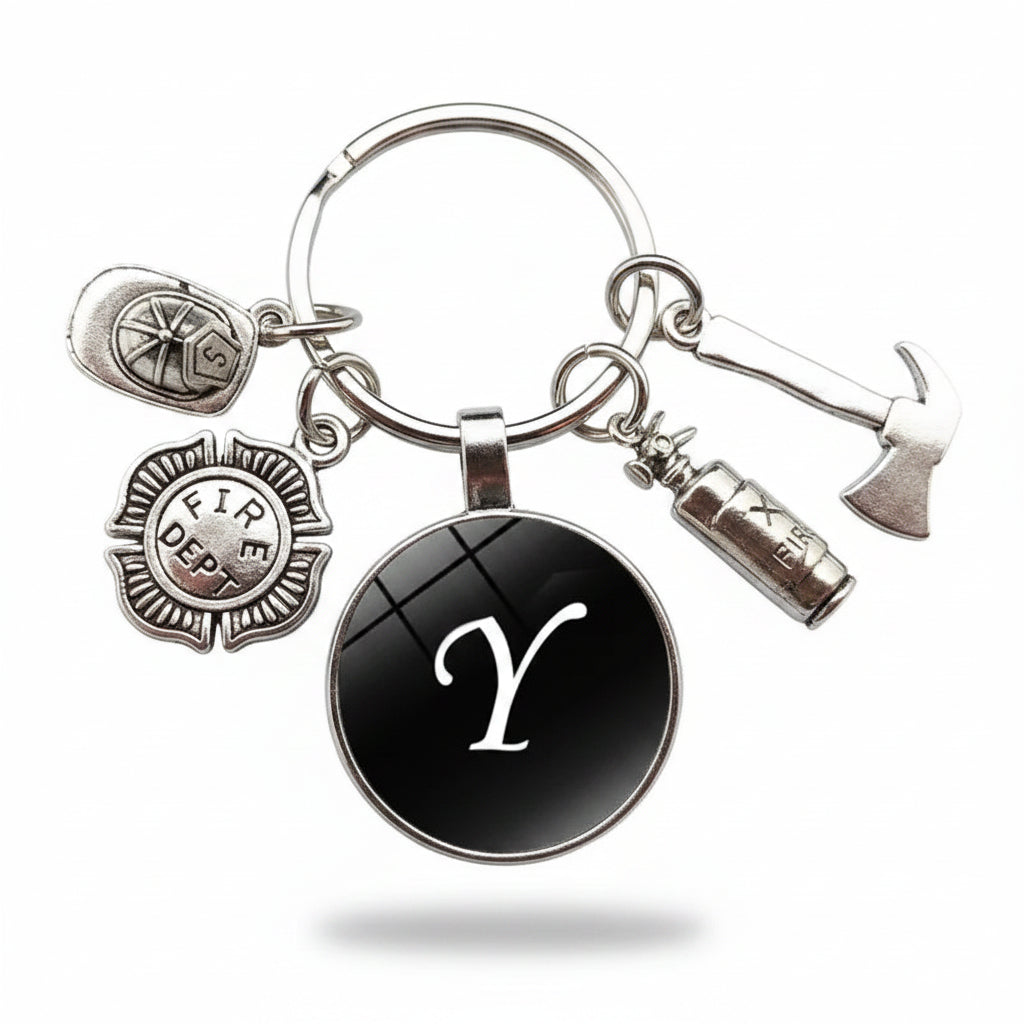 Porte-clés | Mini-objets pompier | Sivalc Silver -Y