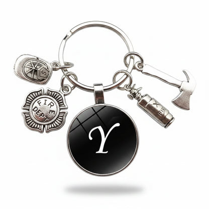 Porte-clés | Mini-objets pompier | Sivalc Silver -Y