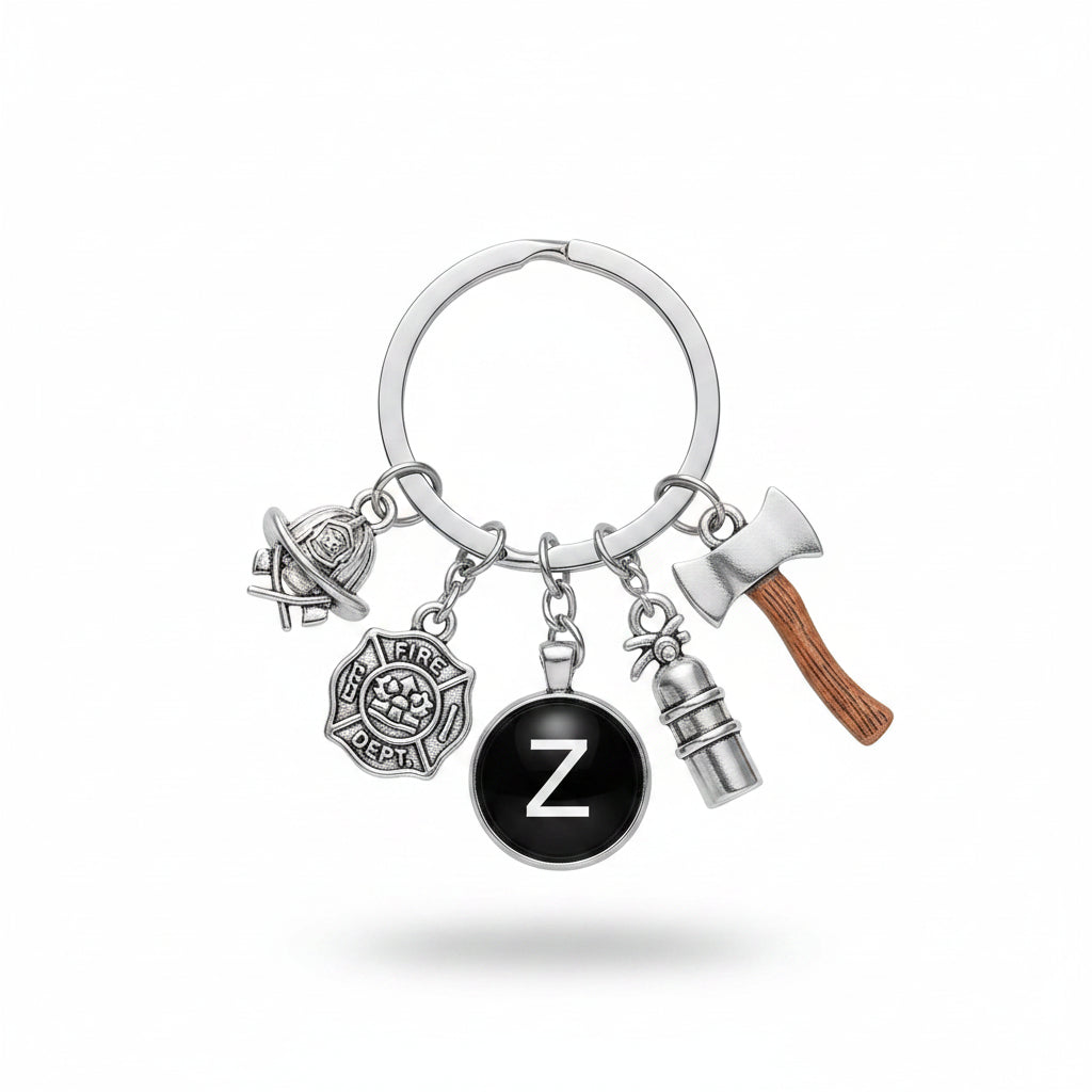 Porte-clés | Mini-objets pompier | Sivalc Silver -Z