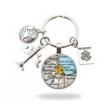 Porte-clés | Mini-objets voyage | Sivalc Chicago 2