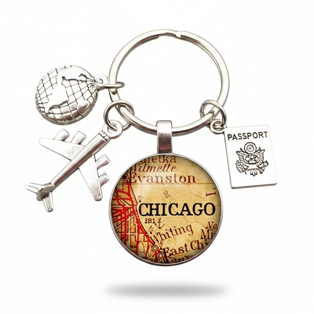 Porte-clés | Mini-objets voyage | Sivalc Chicago