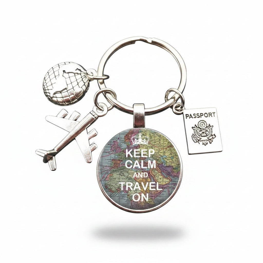 Porte-clés | Mini-objets voyage | Sivalc Globe terrestre